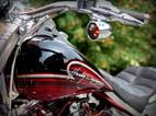 Аэрография на мотоцикле Harley-Davidson Fat Boy – «Little Angel»